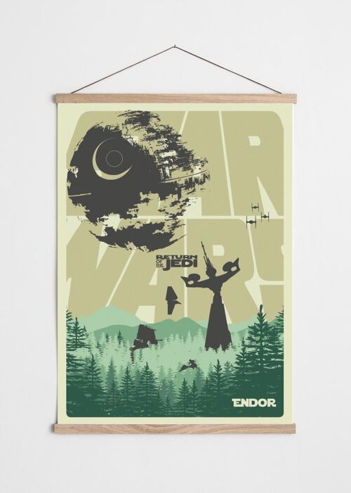 Affiche Fan-art Star Wars Endor