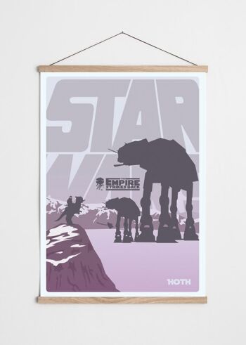 Affiche Fan-art Star Wars Hoth