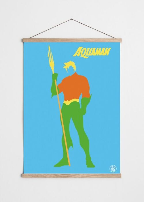 Affiche Fan-art Aquaman