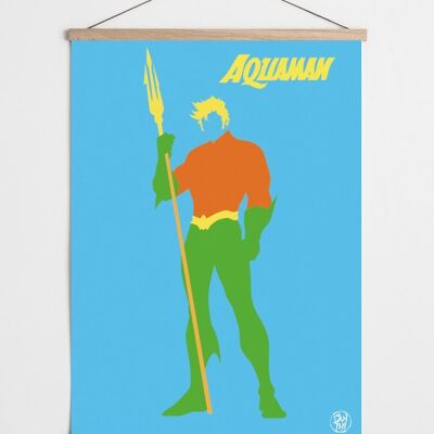 Manifesto artistico dei fan di Aquaman