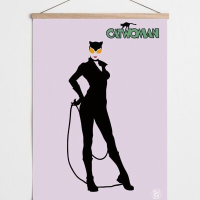 Catwoman fan art poster