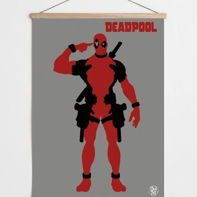 Póster de arte de los fans de Deadpool