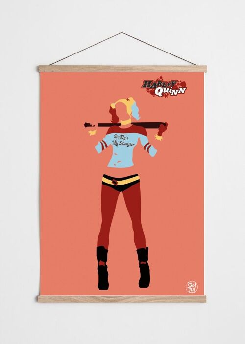 Affiche Fan-art Harley Quinn