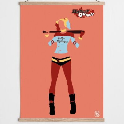 Affiche Fan-art Harley Quinn
