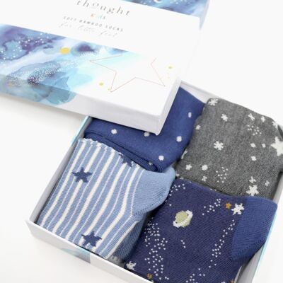 Twinkle Kids 4 Socks Gift Box - Multi