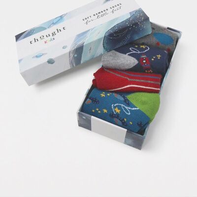 Franky Rocket Baby 4 Socks Gift Box - Multi