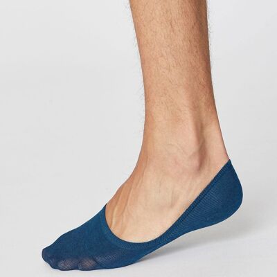 No Show Men's Invisible Socks - Dark Blue