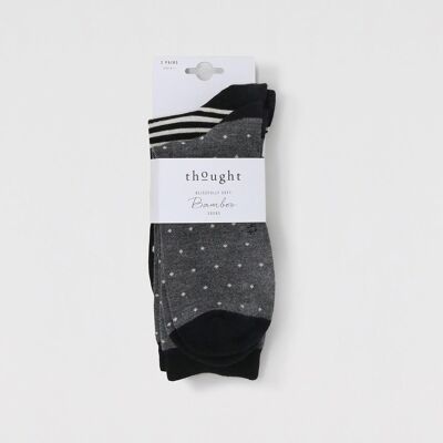 Everett Spot Sock Pack - Multi