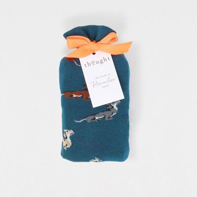 Zelma Dachshund Socks In A Bag - Multi