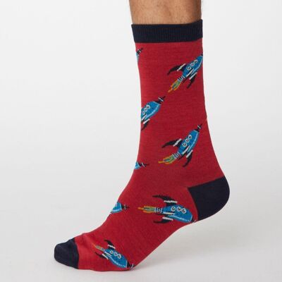 Galassia Socks - Berry Red