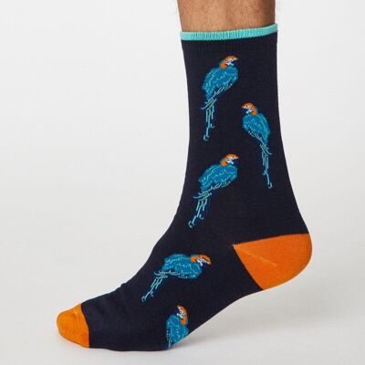 PAPPAGALLO SOCKS - DARK NAVY