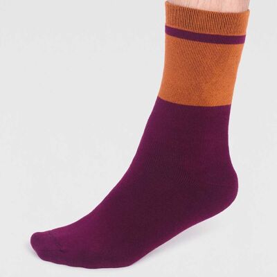 Gordon Organic Cotton Plain Walker Socks - Golden Yellow