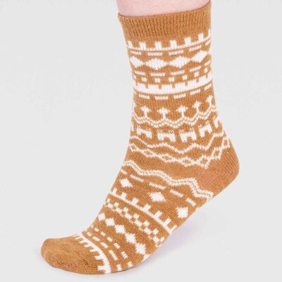 Archa Wool Sock - Straw Yellow