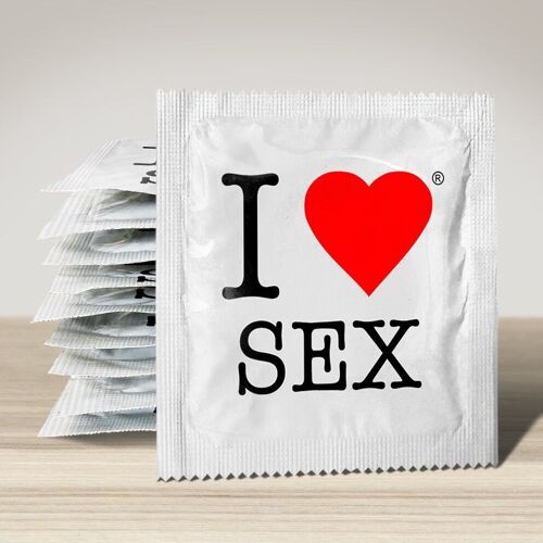 Préservatif: I love Sex