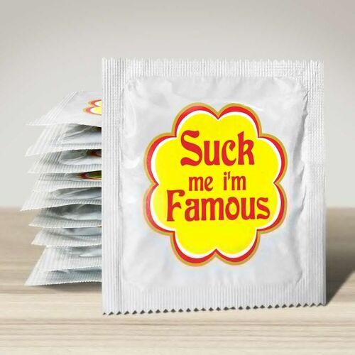 Préservatif: Suck Me I'm Famous