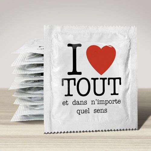 Préservatif: I Love Tout ....