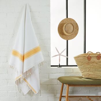 Fouta Eponge Cyclades - Serviette de bain 4