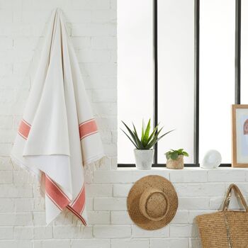 Fouta Eponge Cyclades - Serviette de bain 5