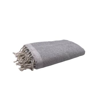 Fouta Eponge Unie - Serviette de bain 9