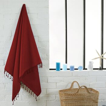 Fouta Eponge Unie - Serviette de bain 39