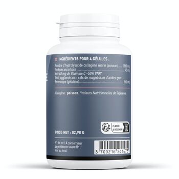 Collagène marin + Vitamine C - 180 gélules 3