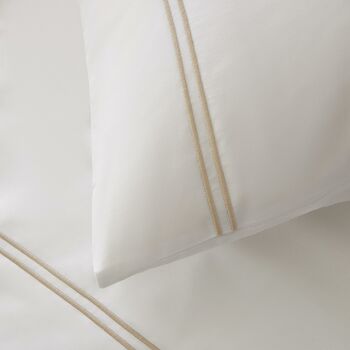 Taies d'oreiller Chamonix Beige 2