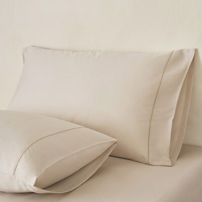 Fundas de Almohada New York Beige