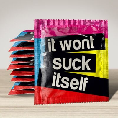 Preservativo: non si succhia da solo