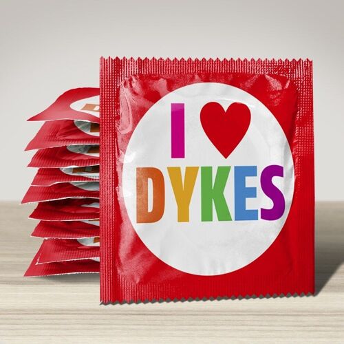 Préservatif: I Love Dykes