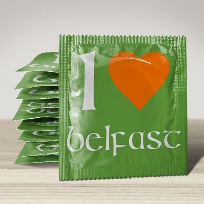 Preservativo: amo Belfast