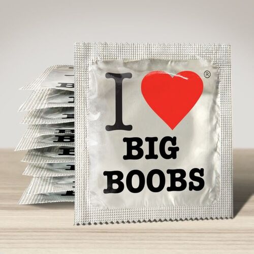 Préservatif: I Love Big Boobs