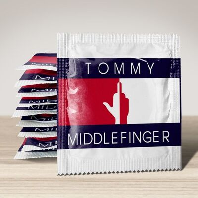 Kondom: Tommy Mittelfinger