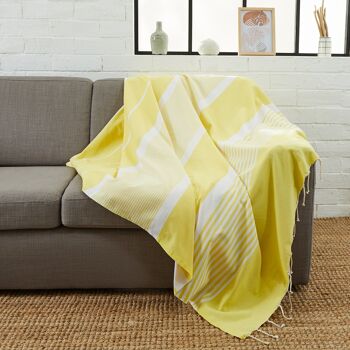 Fouta XXL Arthur en coton recyclé - 200x300 cm 6