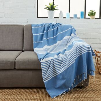 Fouta XXL Arthur en coton recyclé - 200x300 cm 9