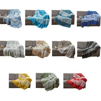 Fouta XXL Arthur en coton recyclé - 200x300 cm 40