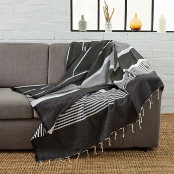 Fouta XXL Arthur en coton recyclé - 200x300 cm 46