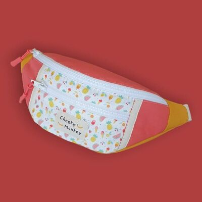 Children's fanny pack - Fruits 🍉 - Made in France