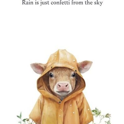 Carta sostenibile: pioggia