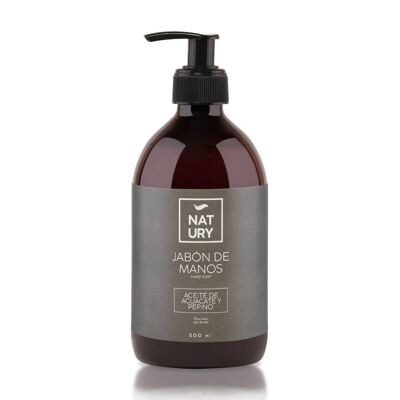 Natural Hand Soap With Avocado And Cucumber Oil Natury 500ML