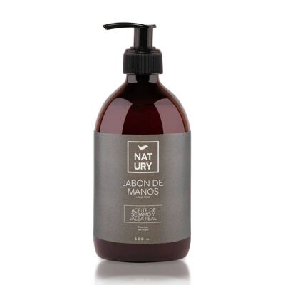 Natural Hand Soap With Sesame Oil And Royal Jelly Natury 500 ML