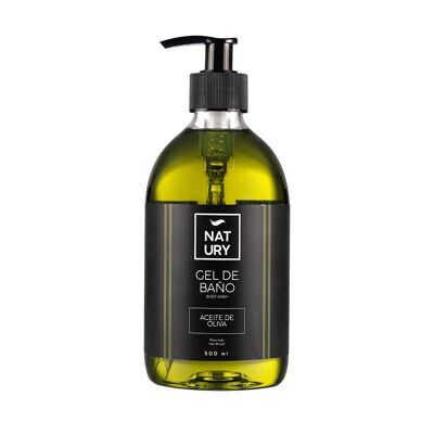 Gel de bain à l'huile d'olive Natury 500 ML