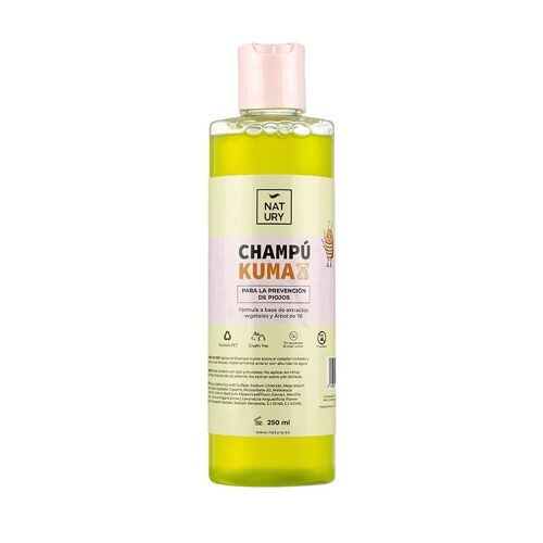 Champú Kuma Para La Prevención De Piojos Natury 250 ML