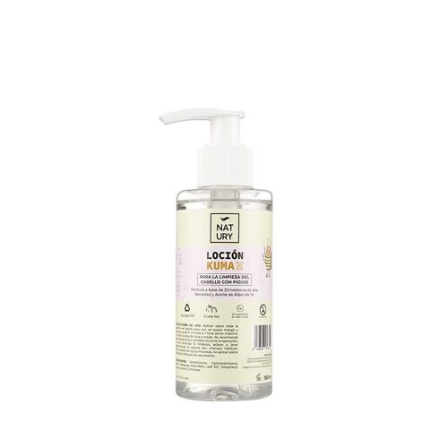 Loción Kuma Para La Limpieza De Cabello Con Piojos Natury 150 ML