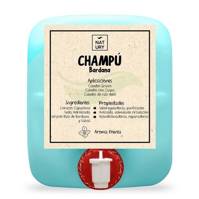 Champú de Bardana Anticaspa Natury 20 L