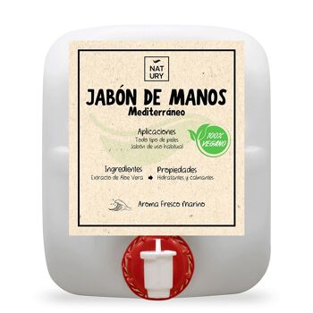 Savon Mains Méditerranée Natury 20 L 2