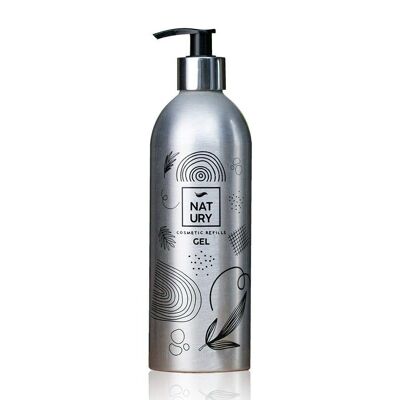 BOTELLA RELLENABLE ALUMINIO GEL NATURY 500ML