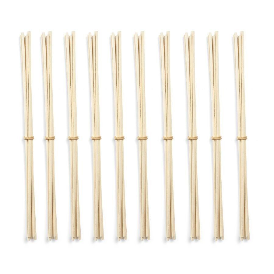 PACK MIT 6 RATTANSTÄBEN FÜR MIKADOS NATURY LUFTERFRISCHER (10 PACKUNGEN)