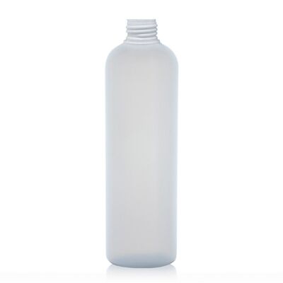 NATURY Natural HDPE Tall Bottle 500ml D24 (PACK 10)