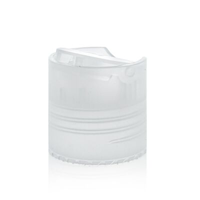 CAPUCHON DISQUE TRANSPARENT D28 NATUREL (PACK 10)