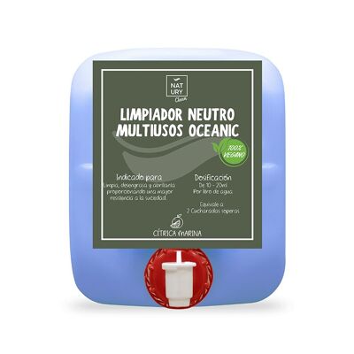 Limpiador Neutro Concentrado Multiusos Oceanic Natury 20L